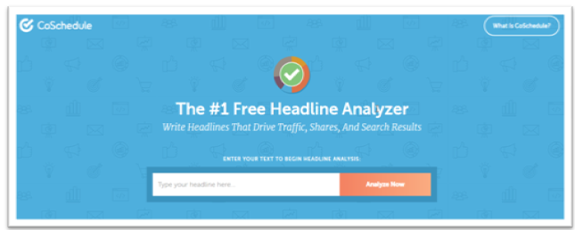 coschedule headline analyzer tool